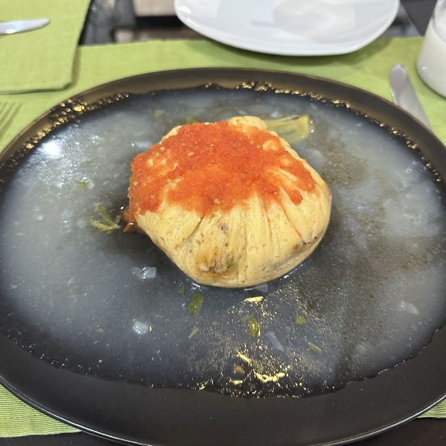 Stuffed cheese, a traditional Yucatecan food