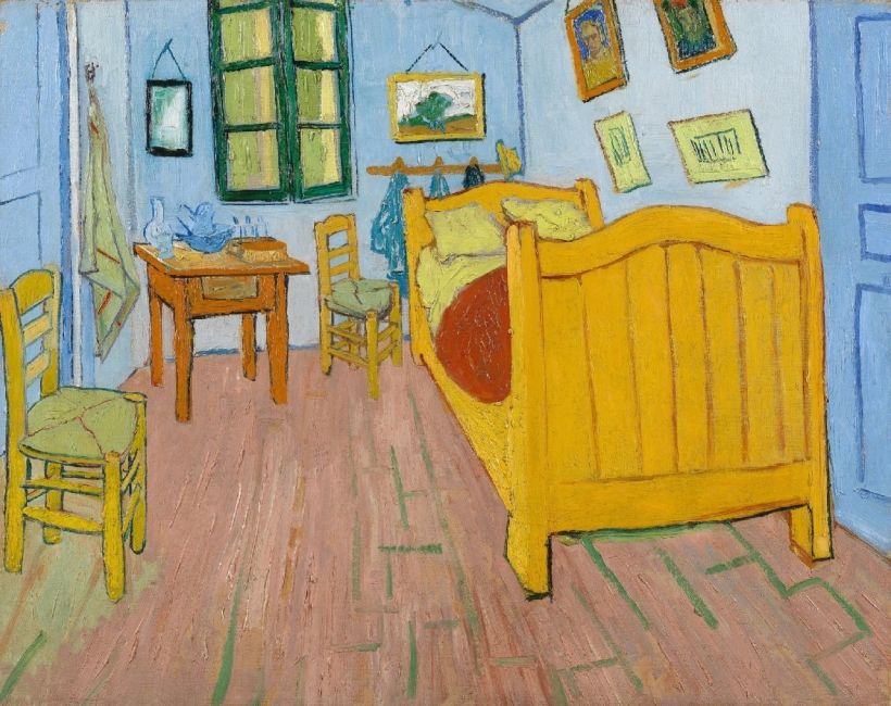 Bedroom in Arles -- Van Gogh
