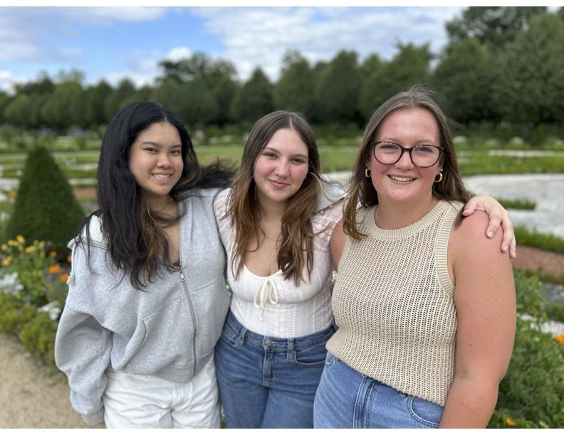 Friends in the garden