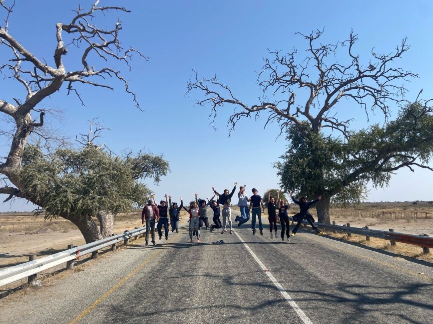 Pit stop on the way to Maun