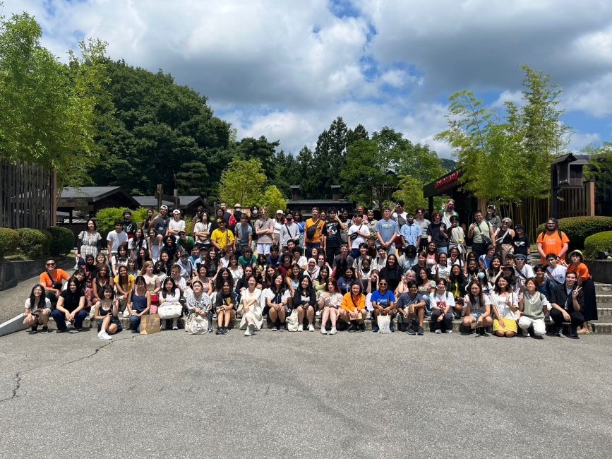 Group picture at Edo Wonderland