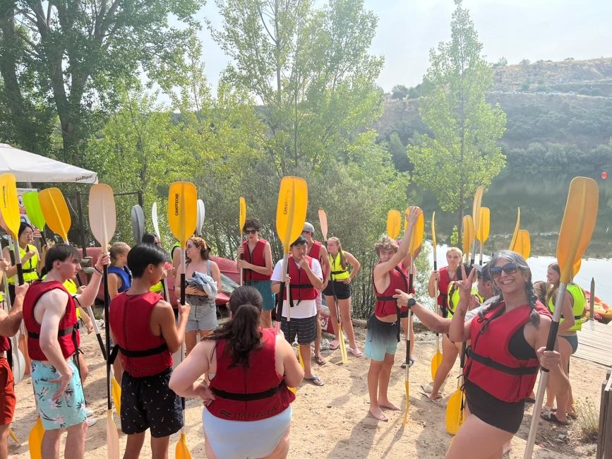 Kayaking near Segovia