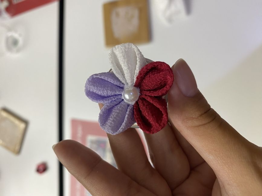 Flower made during the workshop