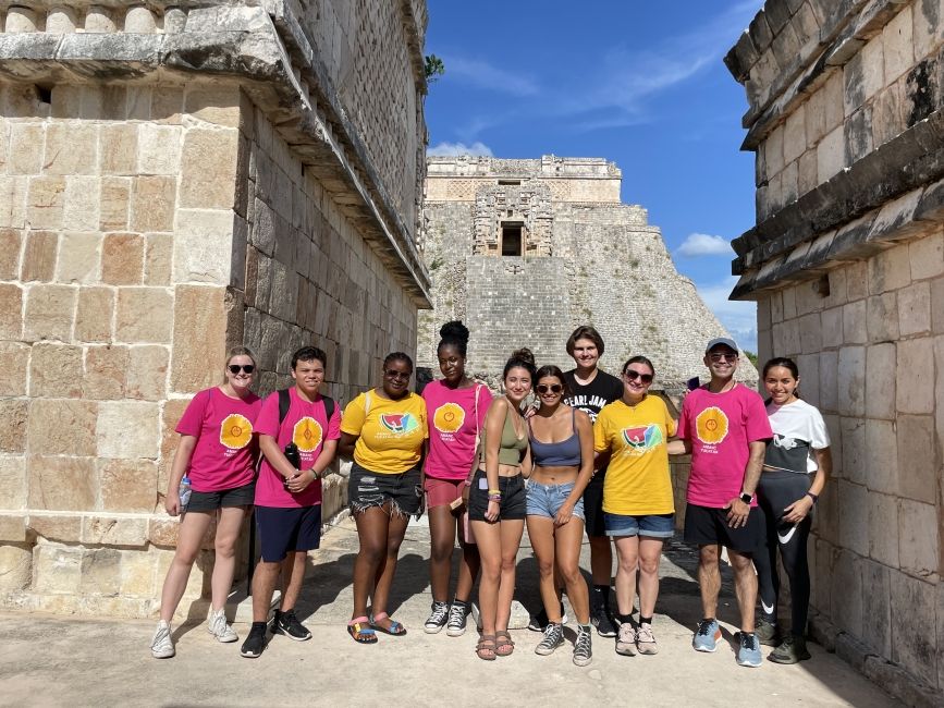 The group at Uxmal 