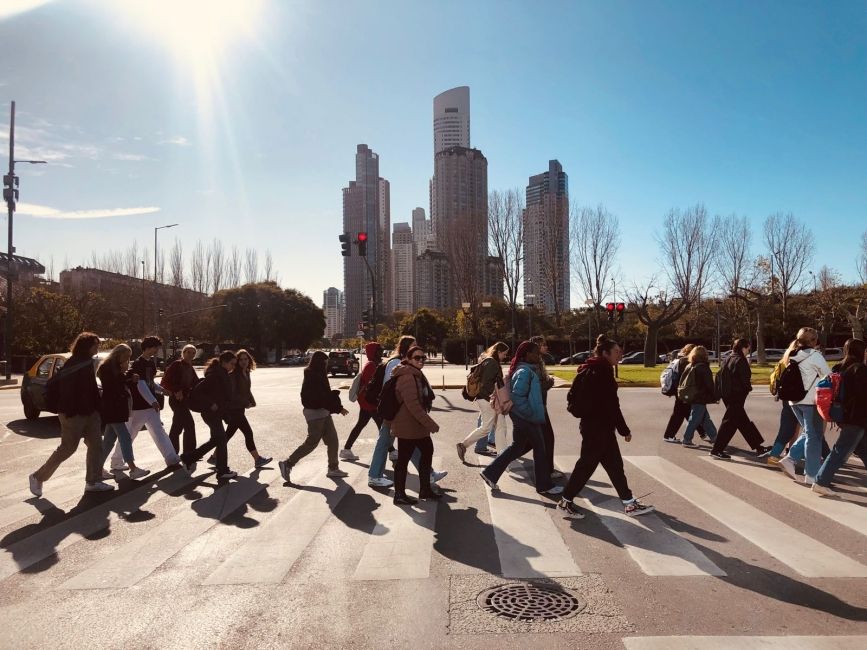 Walking in Puerto Madero