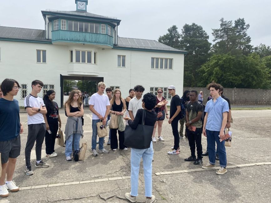 Students Learning About Sachsenhausen