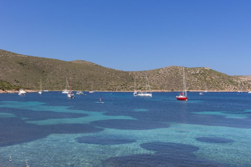 Beautiful coast landscape on Mallorca island, Spain Mediterranean