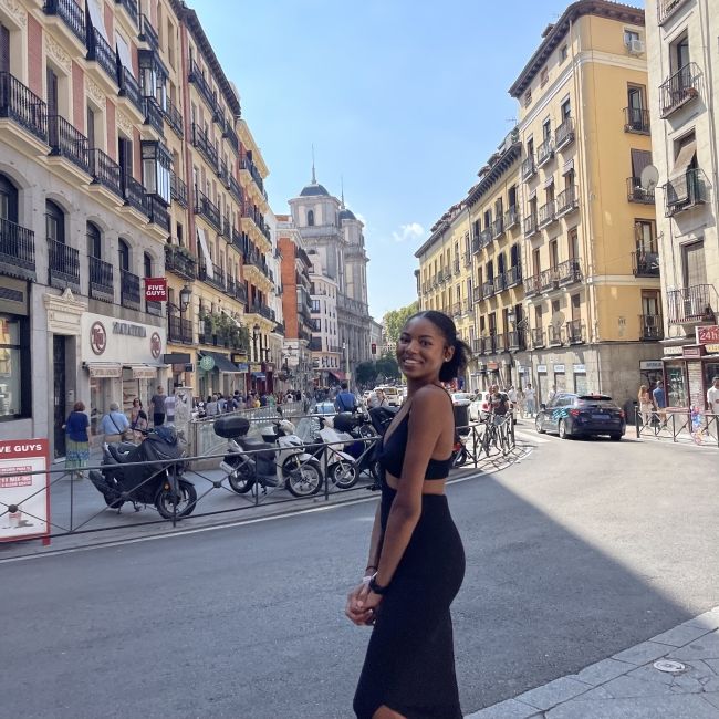 Kaitlyn in Spain