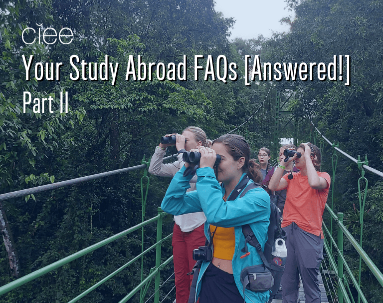 study abroad questions and answers