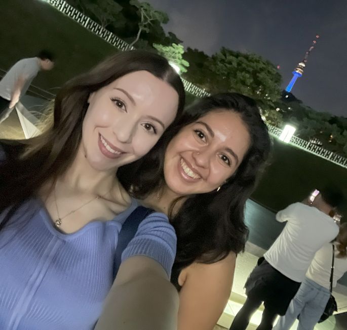 Me and my friend Sami enjoyed seeing Namsan Tower at night for Chuseok.