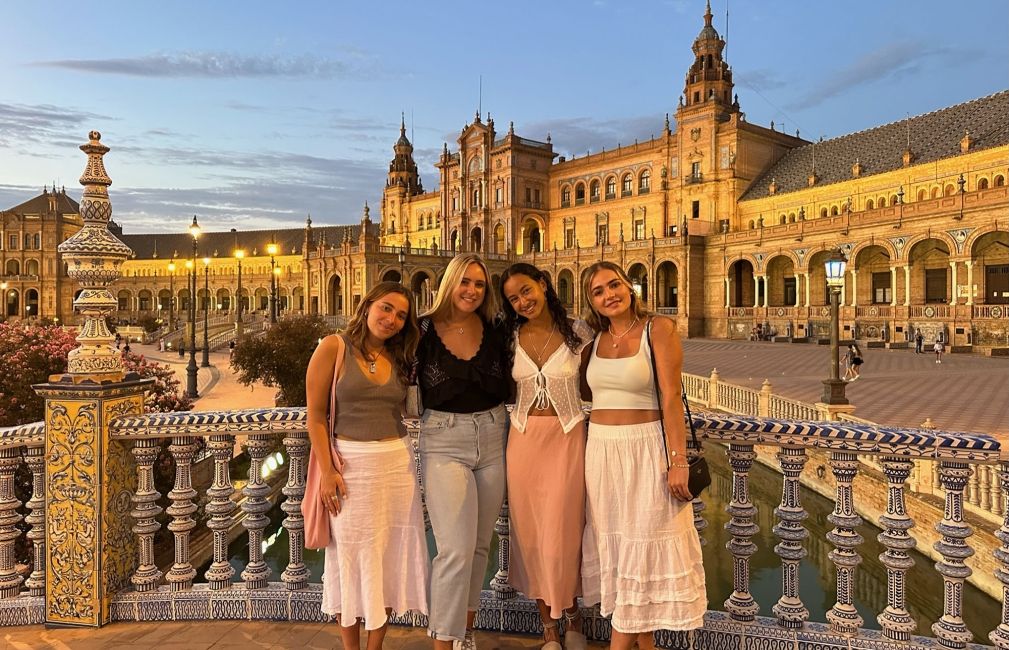 sevilla students abroad plaza de espana