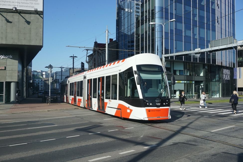 Trolley in Tallinn