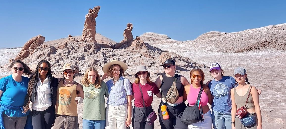 Students in Atacama Desert