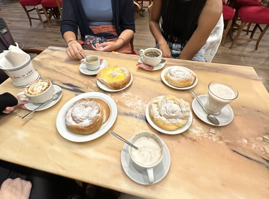 spain food table pastries