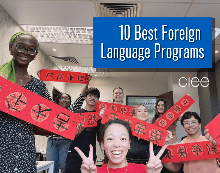best foreign language programs study abroad