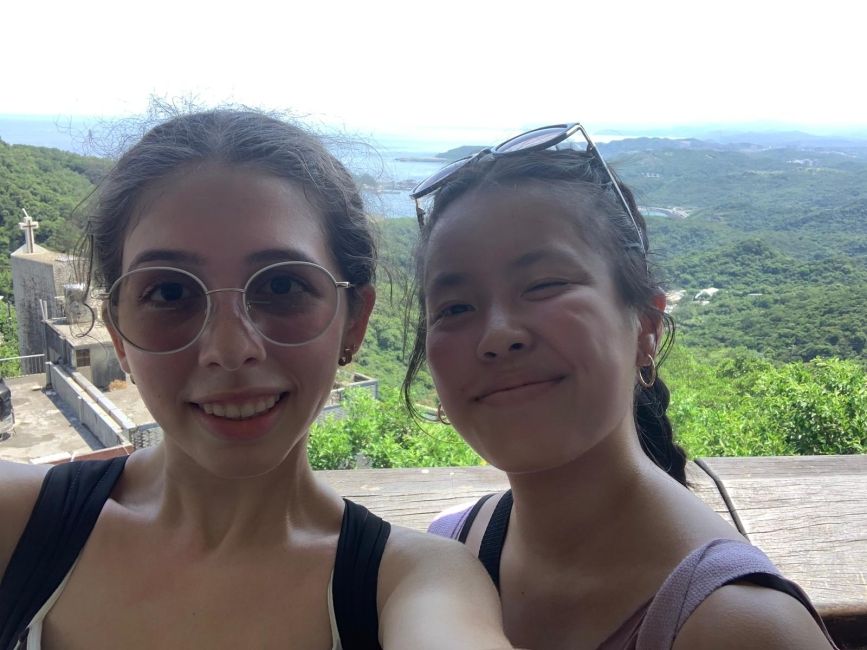 high school summer abroad student in Taiwan
