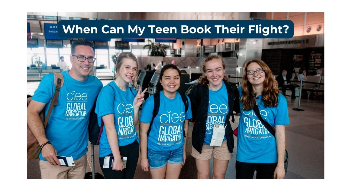 When Can My Teen Book Their Flight