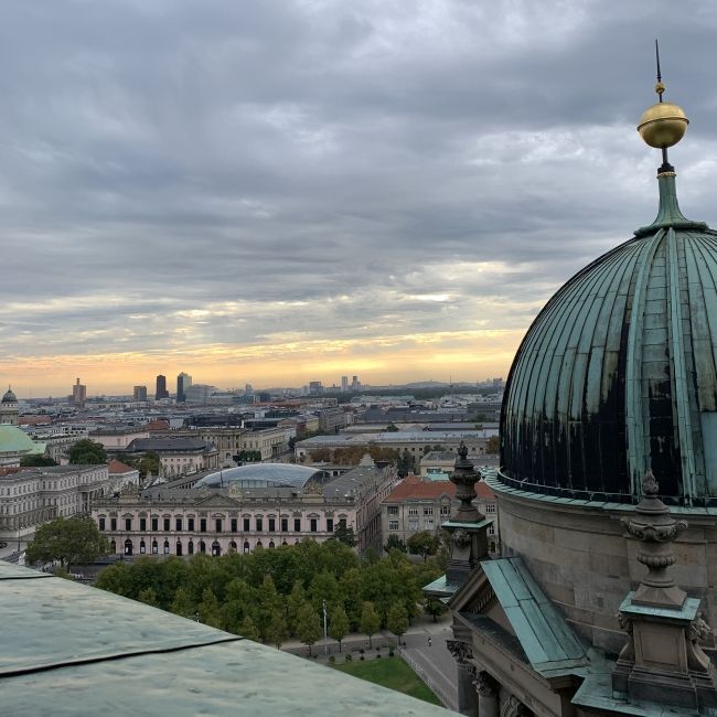 berlin sunset abroad