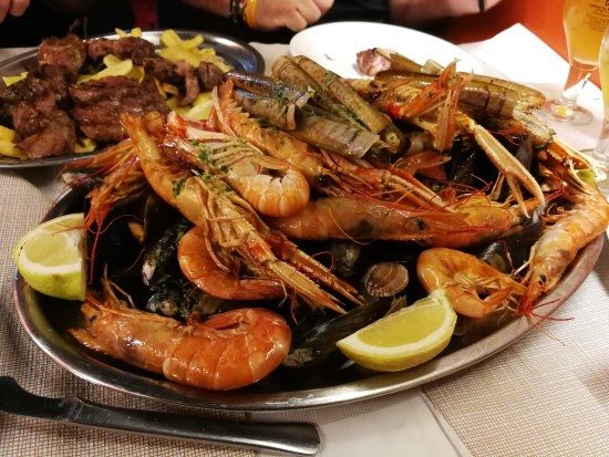 barcelona seafood plate