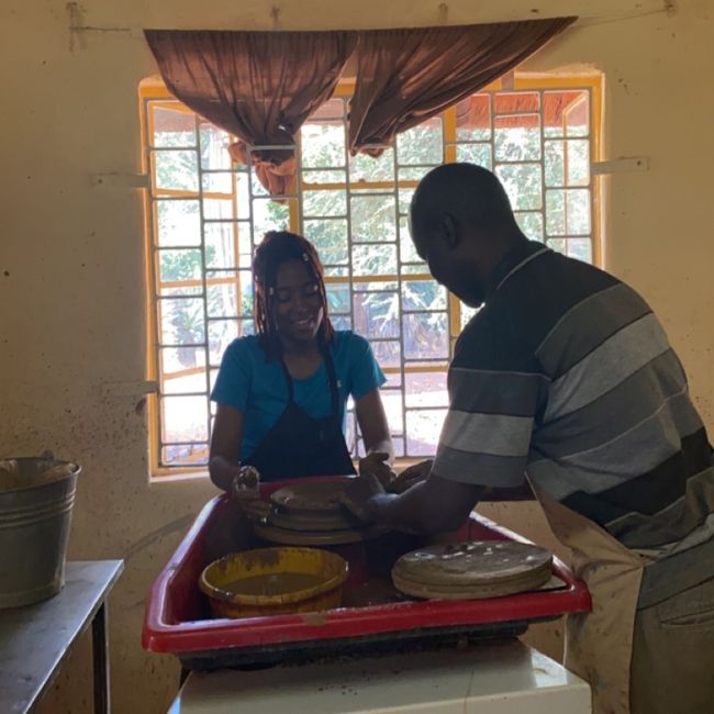 students abroad cooking host family