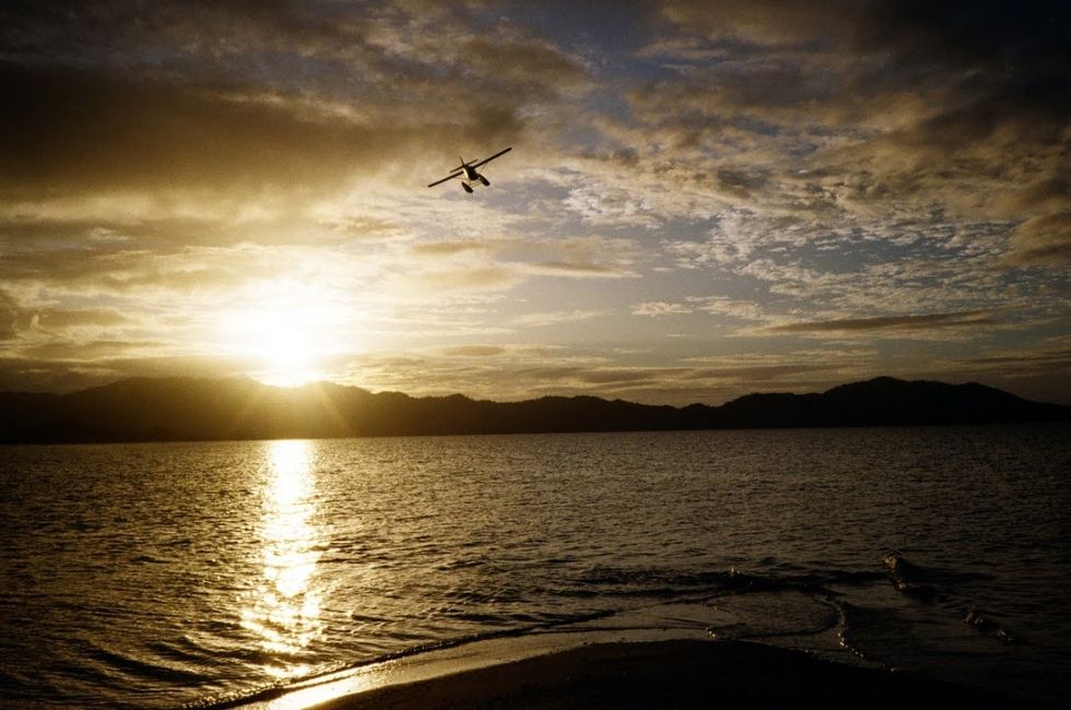 Sunset on Starfish Sandbank