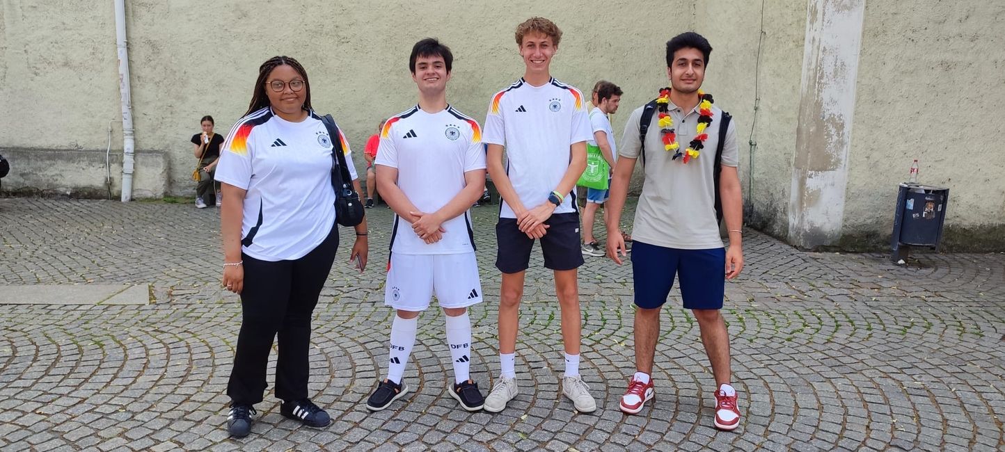 Some of our soccer fans! 