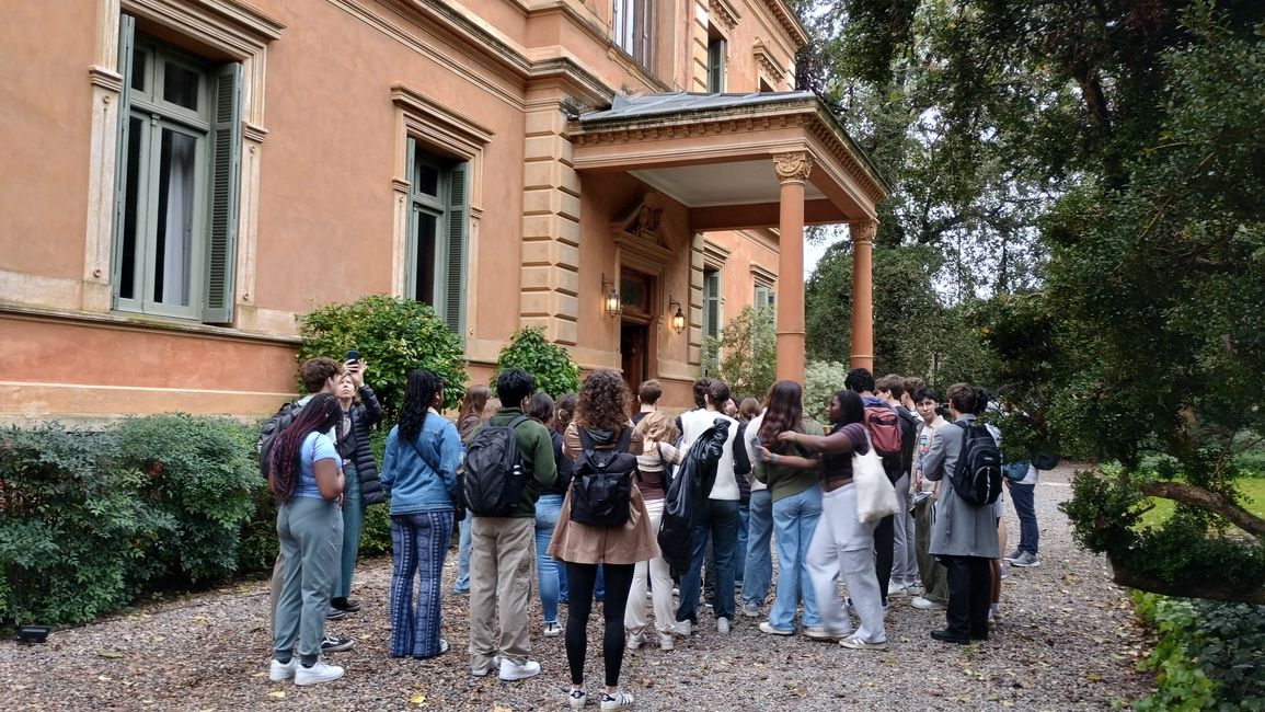 Villa Ocampo's entrance