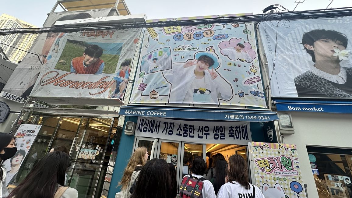 Sunoo birthday cafes