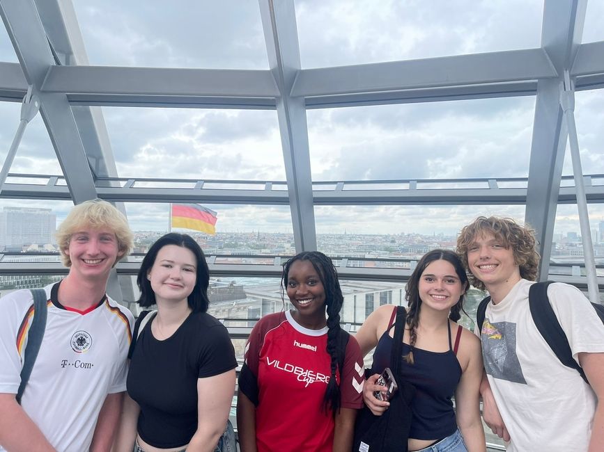 At  the Reichstag