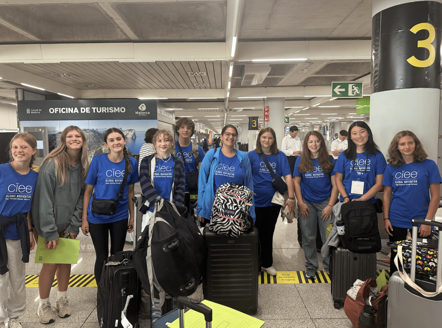 Arriving in Palma!