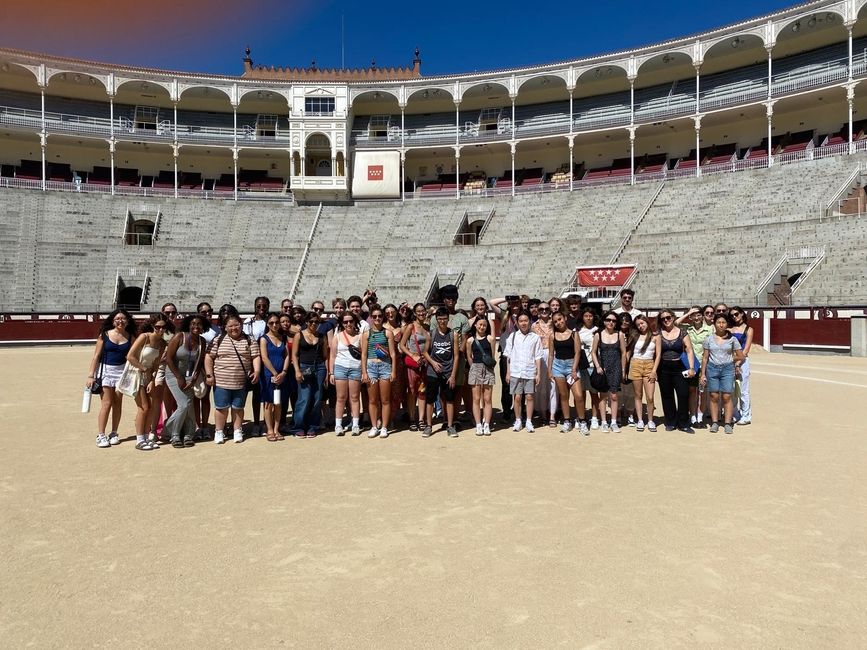 In the ring at Las Ventas