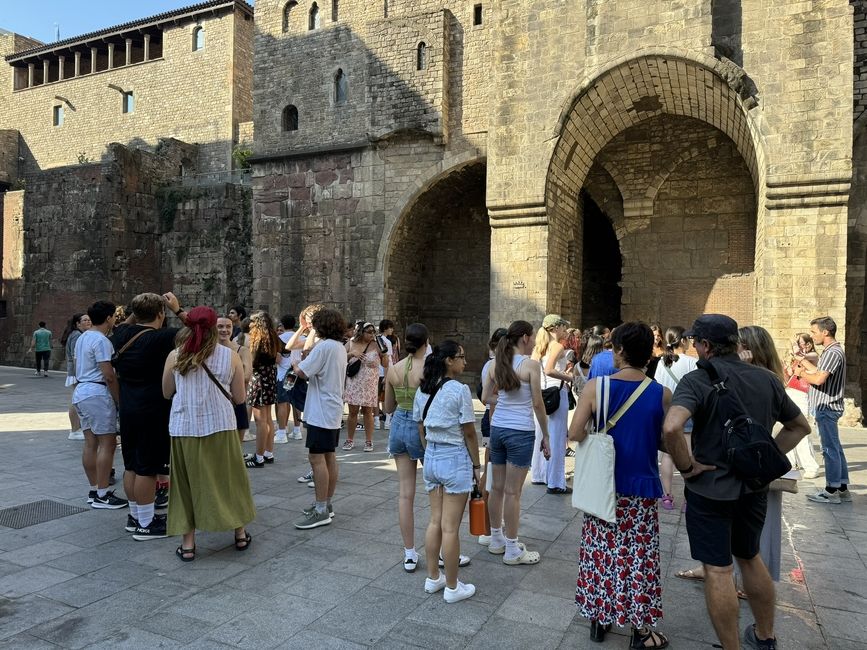 Entering the Gothic Quarter