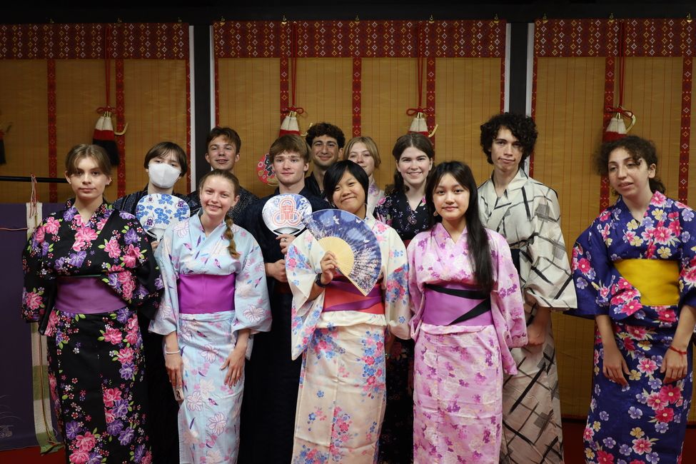 Group yukata