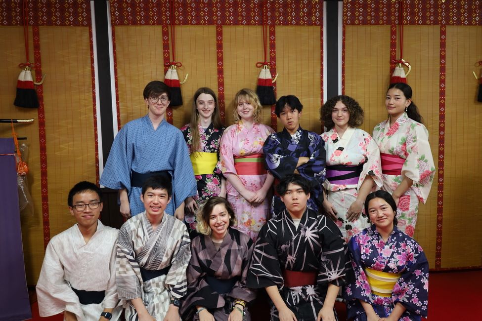 group in yukata
