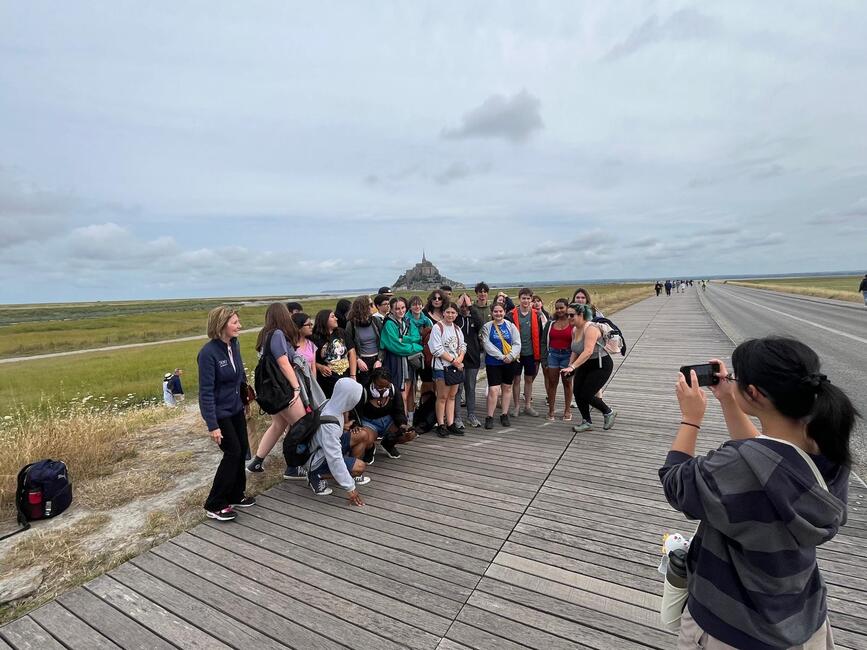 Le Mont St. Michel: Climbing & Sinking