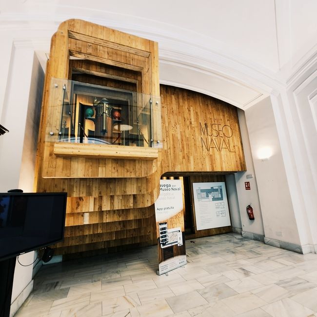 Entry into the Naval museum