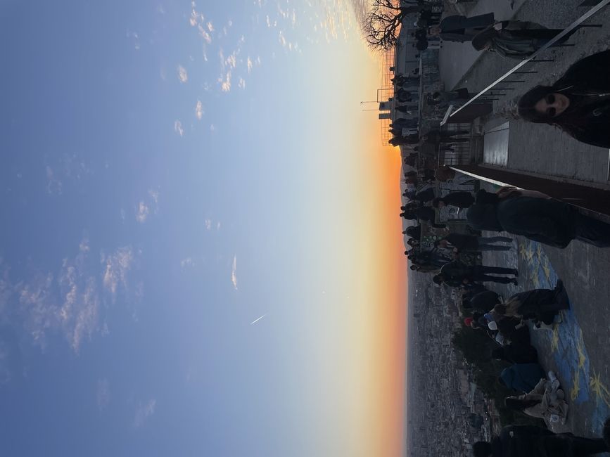 sunset abroad
