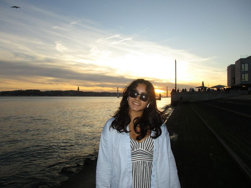 prague study abroad CIEE sunset