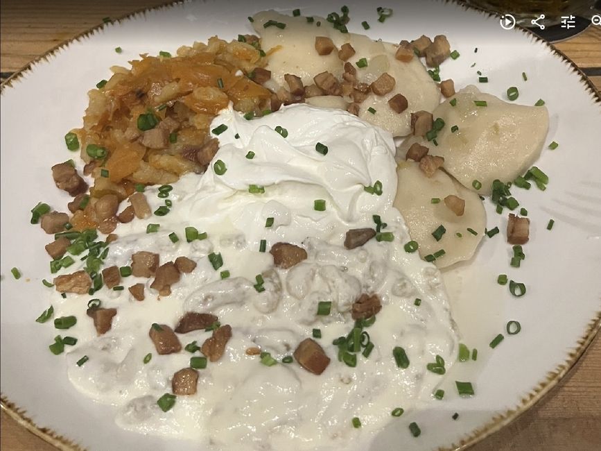 A delicious Slovakian meal