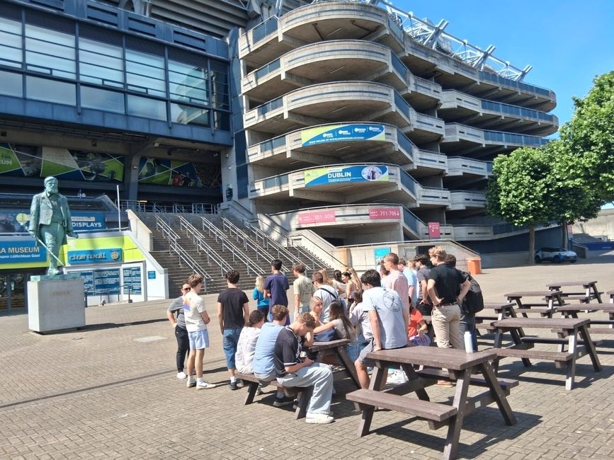 Entrance of Croke Park 