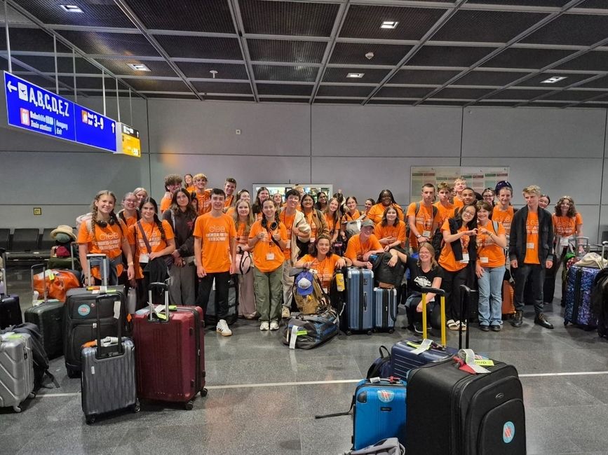 Partnership International Arrival at Frankfurt
