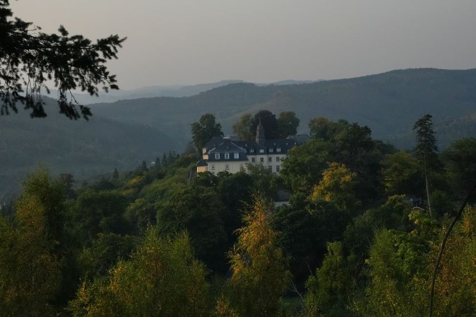 Dominick's language camp took place at a boarding school in Germany.