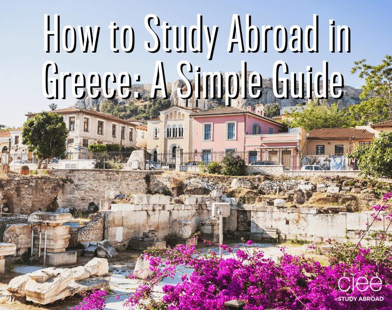How to study abroad in Greece guide