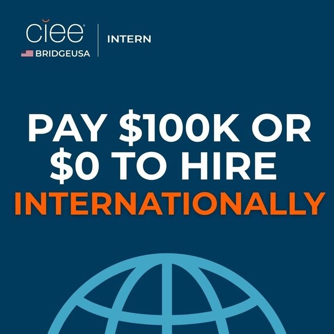 Image copy: Pay $100K or $0 to hire internationally