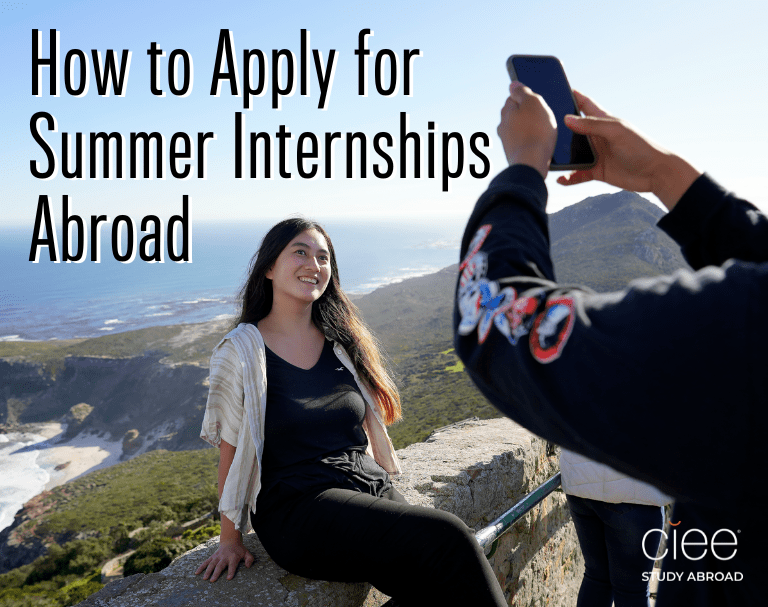 How to Apply for Summer Internships Abroad