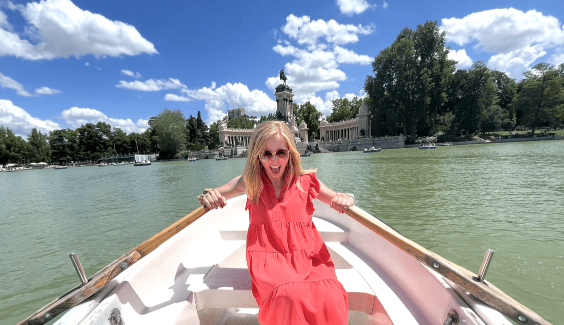 Rowboat in Retiro Park