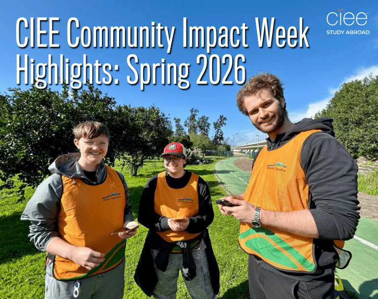 CIEE Community Impact Week Highlights: Spring 2026