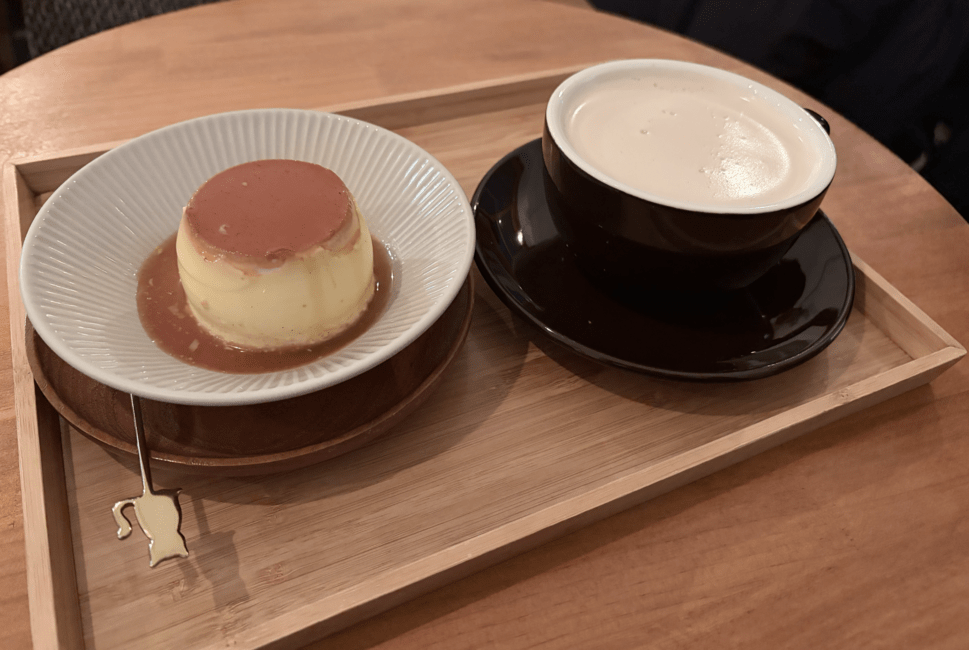 Pudding and Hot Tea