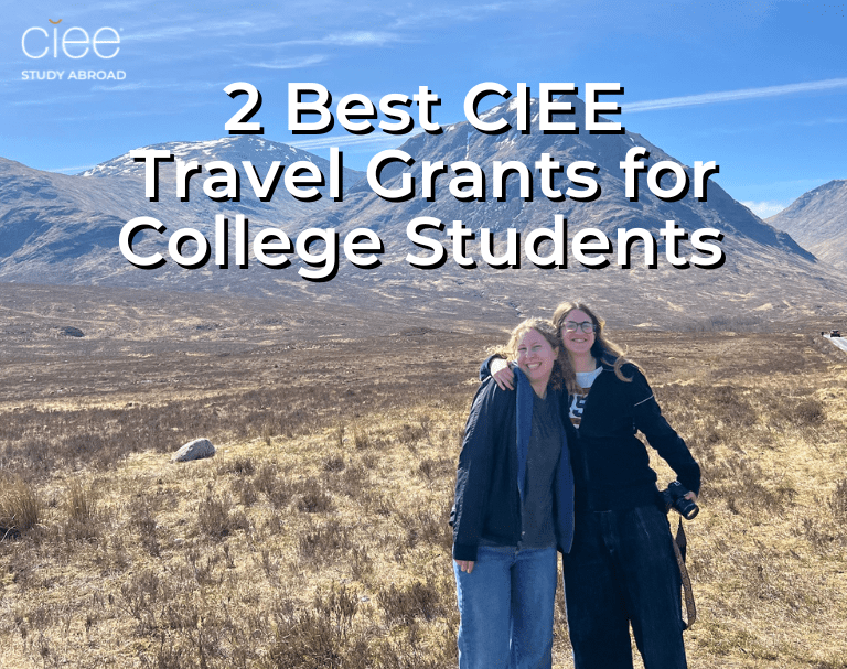 ciee travel grant study abroad