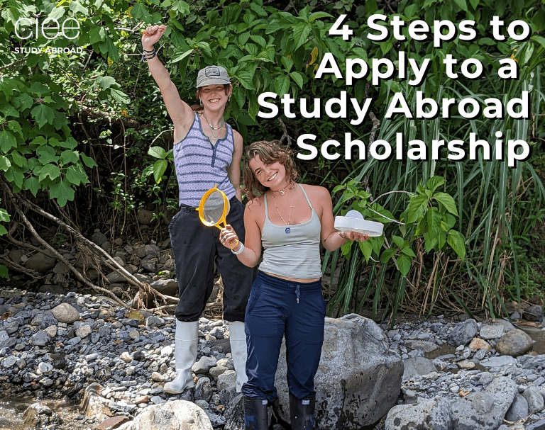ciee study abroad scholarship apply